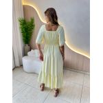 VESTIDO MIDI HELENA AMARELO