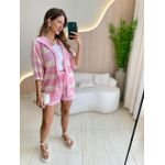 CONJUNTO SHORT ARIEL ROSA