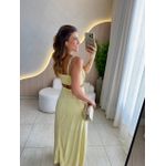 VESTIDO MIDI SAMARA AMARELO
