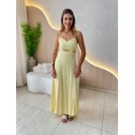 VESTIDO MIDI SAMARA AMARELO