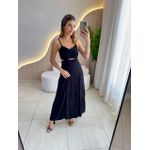 VESTIDO MIDI SAMARA PRETO