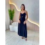 VESTIDO MIDI SAMARA PRETO