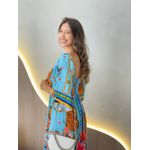 VESTIDO LONGO GIOVANA AZUL