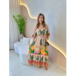 VESTIDO LONGO GIOVANA NUDE