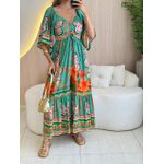 VESTIDO LONGO GIOVANA VERDE