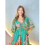 VESTIDO LONGO GIOVANA VERDE