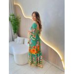 VESTIDO LONGO GIOVANA VERDE