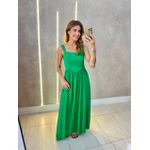 VESTIDO MIDI CATARINA VERDE BANDEIRA