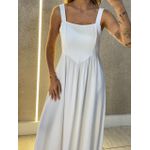 VESTIDO MIDI CATARINA BRANCO
