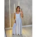 VESTIDO MIDI CATARINA BRANCO