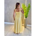 VESTIDO MIDI CATARINA AMARELO
