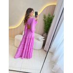 VESTIDO LONGO KETLYN FUCSIA