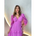 VESTIDO LONGO KETLYN FUCSIA