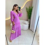 VESTIDO LONGO KETLYN FUCSIA