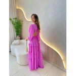 VESTIDO LONGO KETLYN FUCSIA