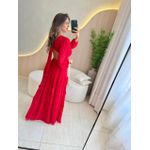 VESTIDO LONGO KETLYN VERMELHO