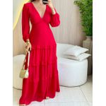 VESTIDO LONGO KETLYN VERMELHO