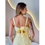 VESTIDO MIDI ALICE AMARELO