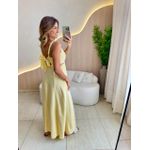 VESTIDO MIDI ALICE AMARELO