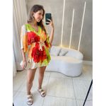 MACAQUINHO CURTO DORA VERDE/VERMELHO