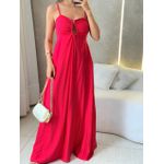 VESTIDO LONGO JULIANA VERMELHO