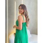 VESTIDO LONGO JULIANA VERDE BANDEIRA