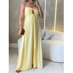 VESTIDO LONGO JULIANA AMARELO