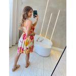 VESTIDO CURTO CLARISSE OFF/ROSA