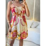 VESTIDO CURTO CLARISSE OFF/ROSA