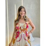 VESTIDO CURTO CLARISSE OFF/ROSA