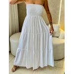 VESTIDO MIDI ANALU BRANCO