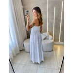 VESTIDO MIDI ANALU BRANCO