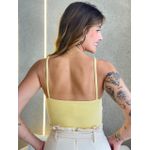 CROPPED EVA AMARELO