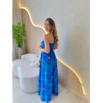 VESTIDO LONGO MAITE AZUL