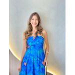 VESTIDO LONGO MAITE AZUL