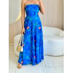 VESTIDO LONGO MAITE AZUL