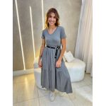 VESTIDO PATRICIA MALHA CINZA
