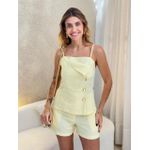 CONJUNTO SHORT ELEONORA AMARELO