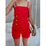 CONJUNTO SHORT ELEONORA VERMELHO
