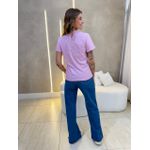 BLUSA T-SHIRT ONÇA ROSA