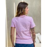 BLUSA T-SHIRT ONÇA ROSA