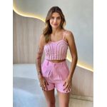 CONJUNTO SHORT ELISA ROSA