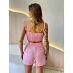 CONJUNTO SHORT ELISA ROSA