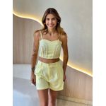 CONJUNTO SHORT ELISA AMARELO