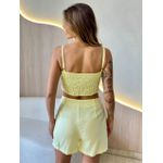 CONJUNTO SHORT ELISA AMARELO