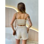 CONJUNTO SHORT ELISA AREIA