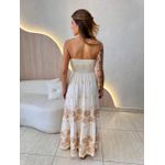 VESTIDO LONGO ISAMARA OFF/NUDE