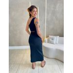 VESTIDO MIDI ELSA PRETO