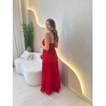 VESTIDO LONGO LAURA VERMELHO