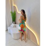 VESTIDO CURTO CLARISSE VERDE AGUA